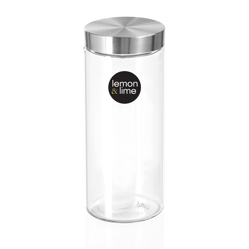 ALTO GLASS JAR S/STEEL LID