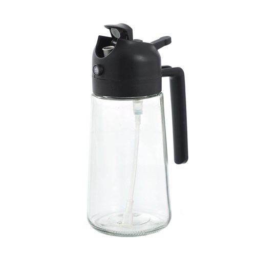 GLASS 2-IN-1 OIL SPRAY & POUR