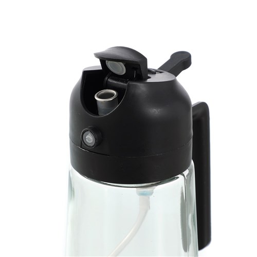 GLASS 2-IN-1 OIL SPRAY & POUR