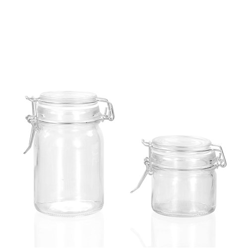 FRESCO GLASS CLIP JAR