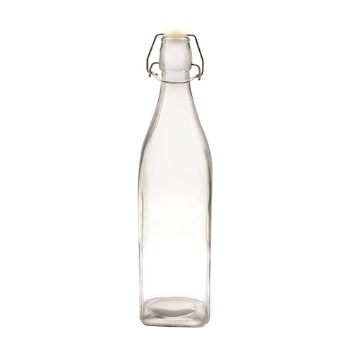 GLASS WATER BOTTLE 1L