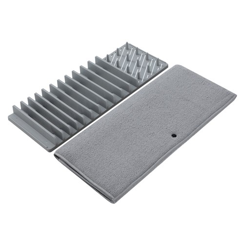 2 IN 1 DISH DRYING MAT