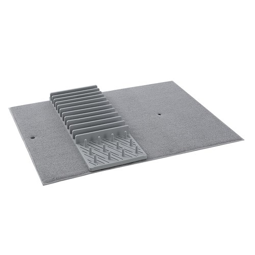 2 IN 1 DISH DRYING MAT