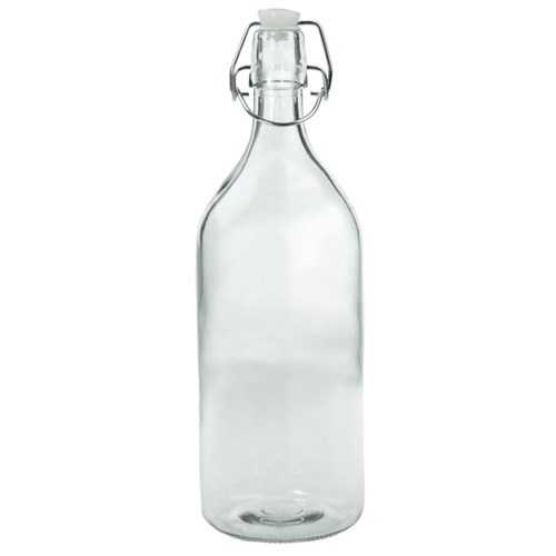 GLASS WATER BOTTLE 1L