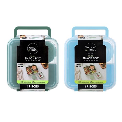 LUNCH BOX WITH CARRY HANDLE