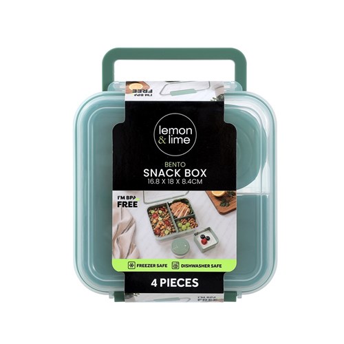 LUNCH BOX WITH CARRY HANDLE
