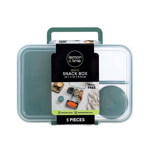 LUNCH BOX WITH CARRY HANDLE