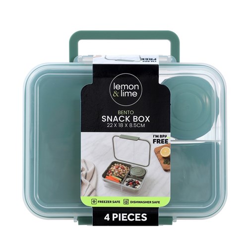 LUNCH BOX WITH CARRY HANDLE
