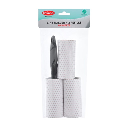 PRIME LINT ROLLER + 2 REFILLS