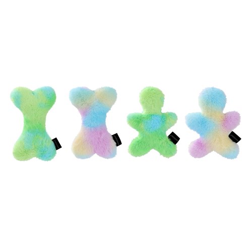 DOGGO TIE DYE PLUSH MAN & BONE