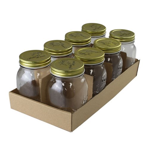 ROMA GLASS CONSERVE JARS