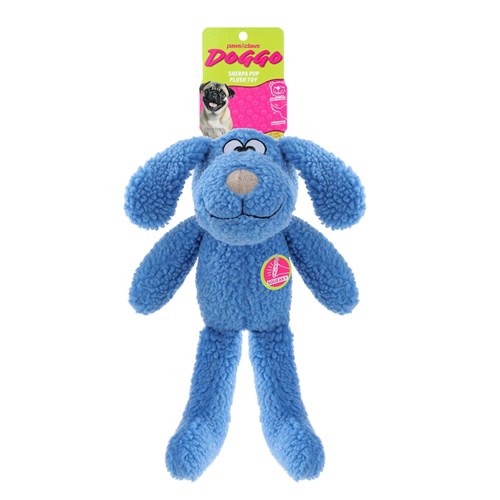 DOGGO SHERPA PUP PLUSH 3 ASSTD