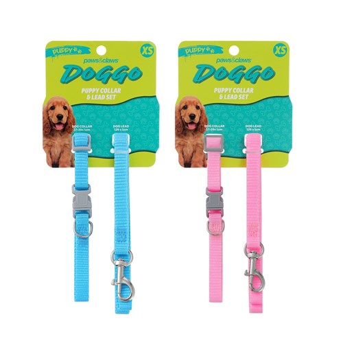 DOGGO COLLAR & LEAD SET