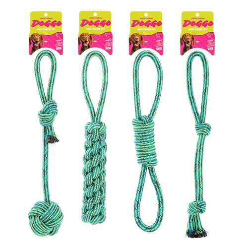 DOGGO ROPE TUGGER TOYS