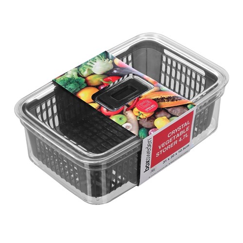 CRYSTAL VEGETABLE STORER 4.7L