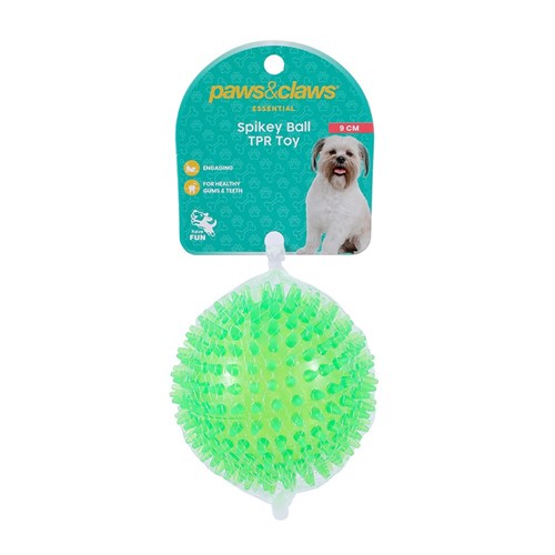 SPIKEY BALL TPR PET TOY