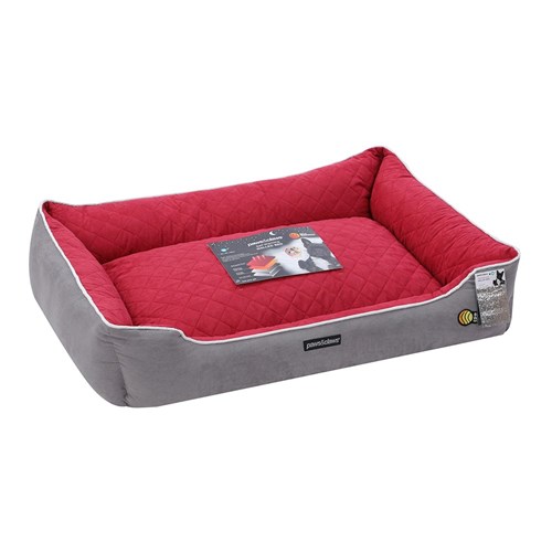 SELF WARMING WALLED BED RED