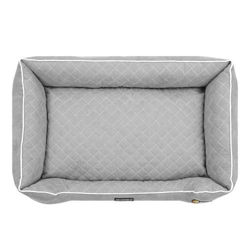 SELF WARMING WALLED BED GREY