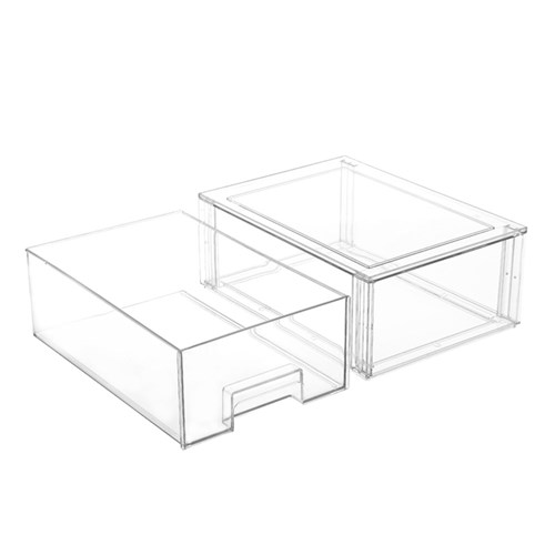 CRYSTAL STACKABLE DRAWER 8L
