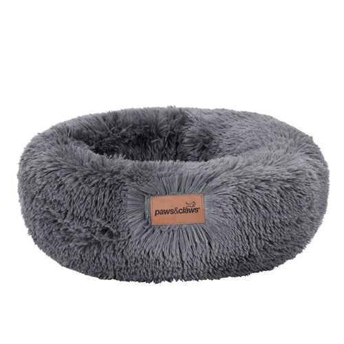 CALMING PLUSH BED GREY SMALL