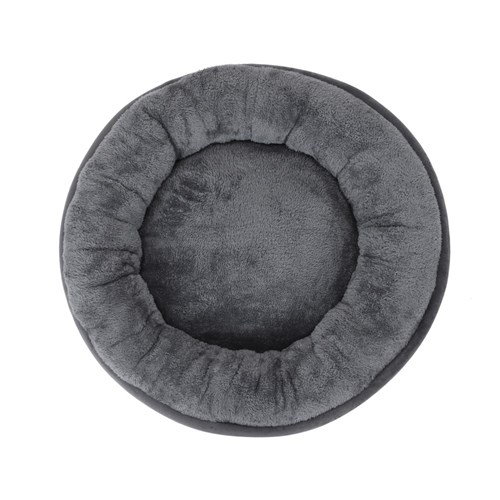 LUX ROUND BED GREY SMALL