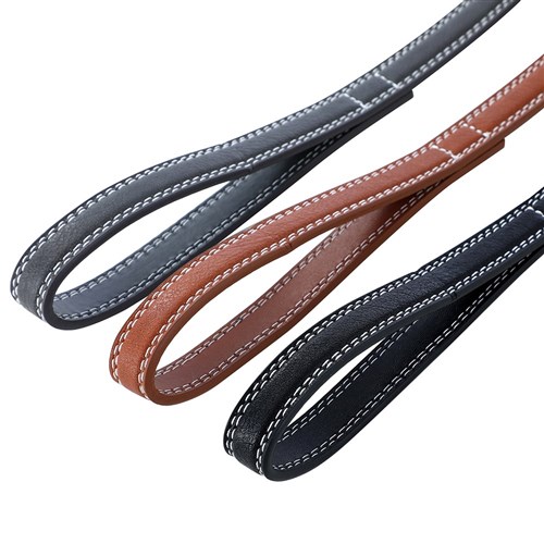 LEATHER LOOK PADDED DOG LEAD