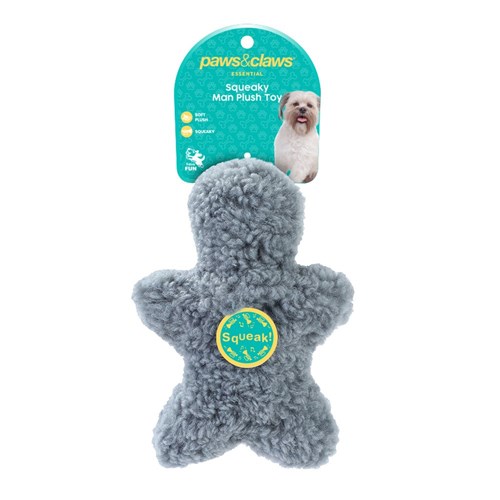 SQUEAKY SHERPA PLUSH MAN &