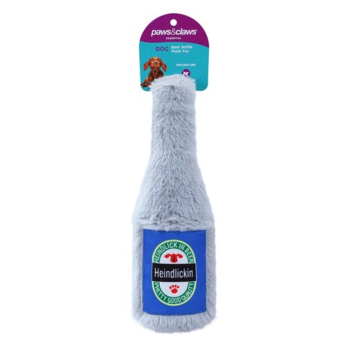FURRY BEER BOTTLE PLUSH