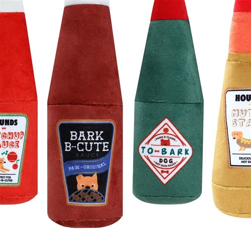 PLUSH TOMATO SAUCE BOTTLE