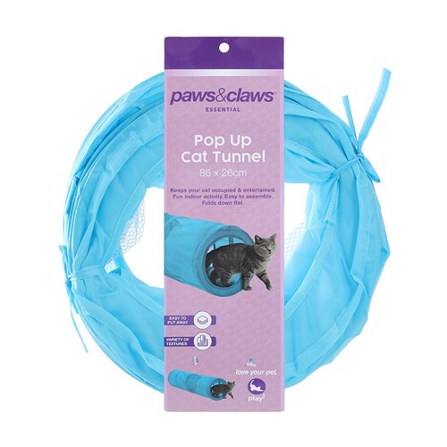 COLLAPSIBLE CAT TUNNEL