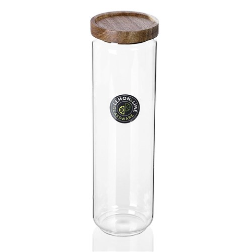 WOODEND GLASS CANISTER 1.65L