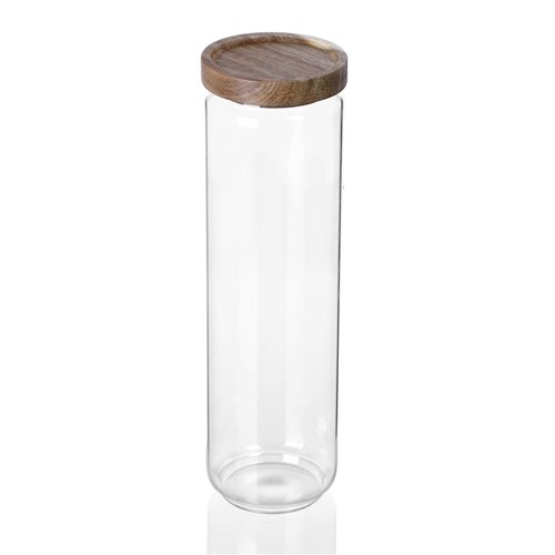 WOODEND GLASS CANISTER 1.65L