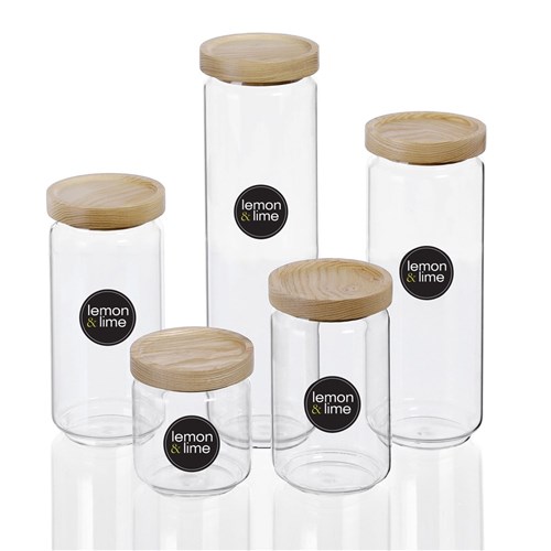 WOODEND BEACH GLASS CANISTER