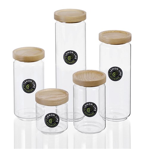 WOODEND BEACH GLASS CANISTER