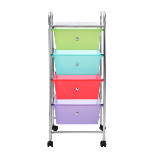 MOVE TROLLEY 4 DRAWER NEON