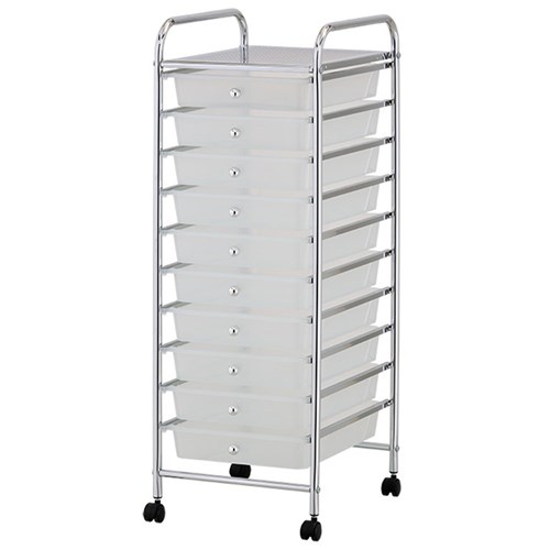 MOVE TROLLEY 10 DRAWER CLEAR