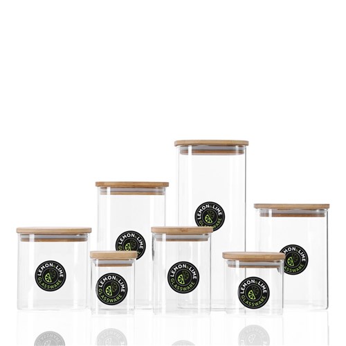 CAMDEN SQUARE GLASS JAR