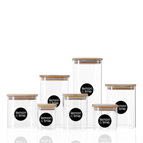 CAMDEN SQUARE GLASS JAR