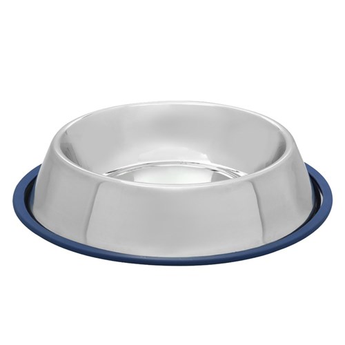 STAINLESS STEEL PET BOWL BLUE