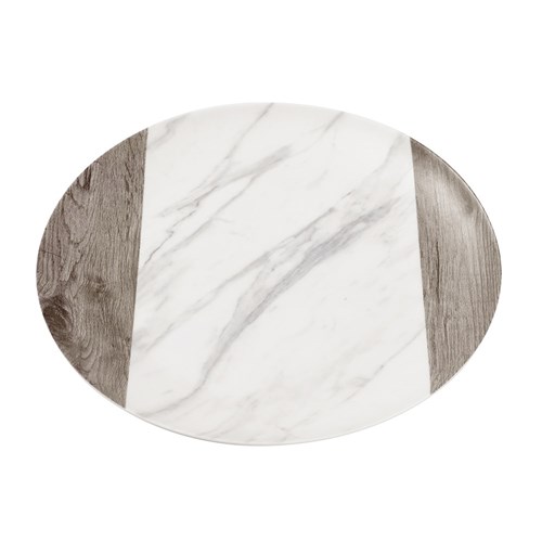 MATTE MELAMINE DINNER PLATE